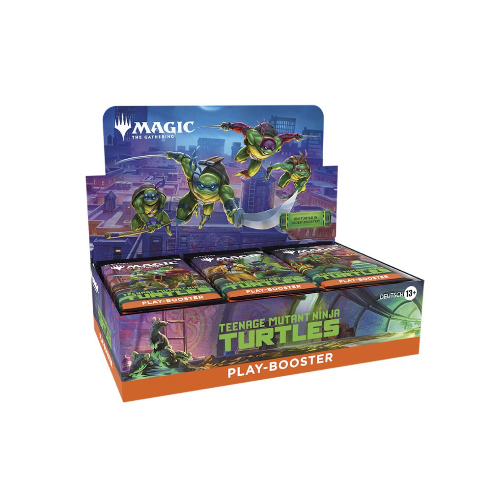 Magic The Gathering – Teenage Mutant Ninja Turtles Play Booster Display (Deutsch)