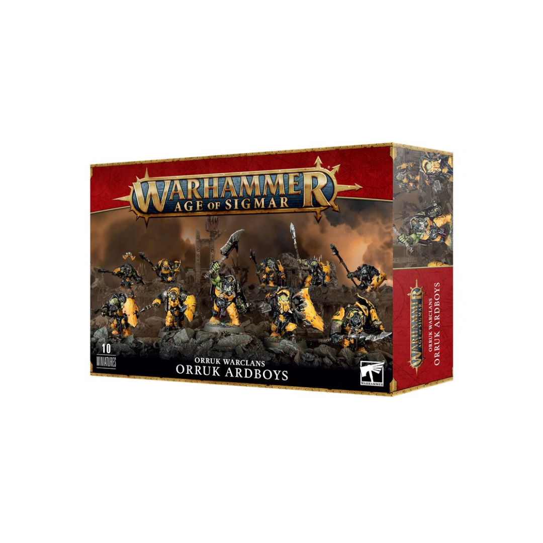 Warhammer Age of Sigmar Orruk Warclans - Orruk Plattnhelme