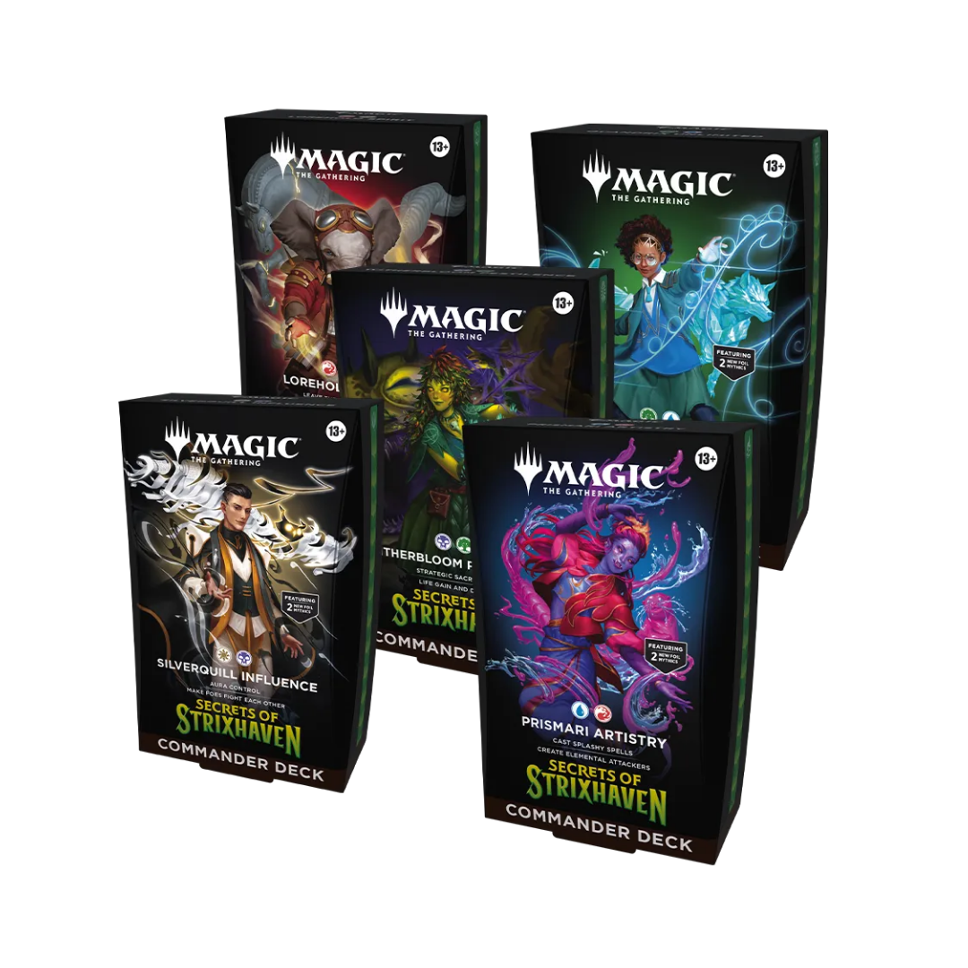 Magic the Gathering Secrets of Strixhaven - Commander Decks (englisch)