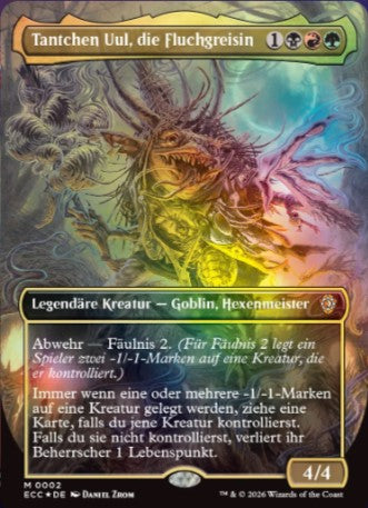 Magic the Gathering Lorwyns Finsternis Commander Deck – Fluch der Fäulnis (Deutsch)