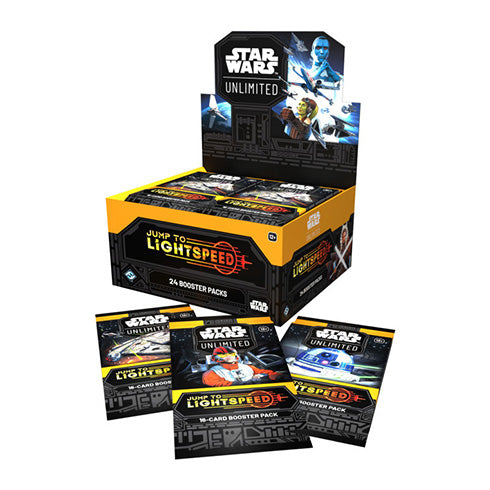 Star Wars: Unlimited - Jump to Lightspeed Booster-Display (Englisch)
