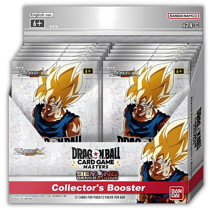 Dragonball Super Card Game Masters Zenkai Series Ex Set 07 B24-C Collector’s Display 12 Booster (englisch)