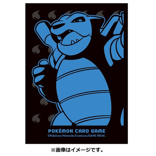 Pokemon Center Original Card Game Sleeve Blastoise Premium Holo 64 Sleeves