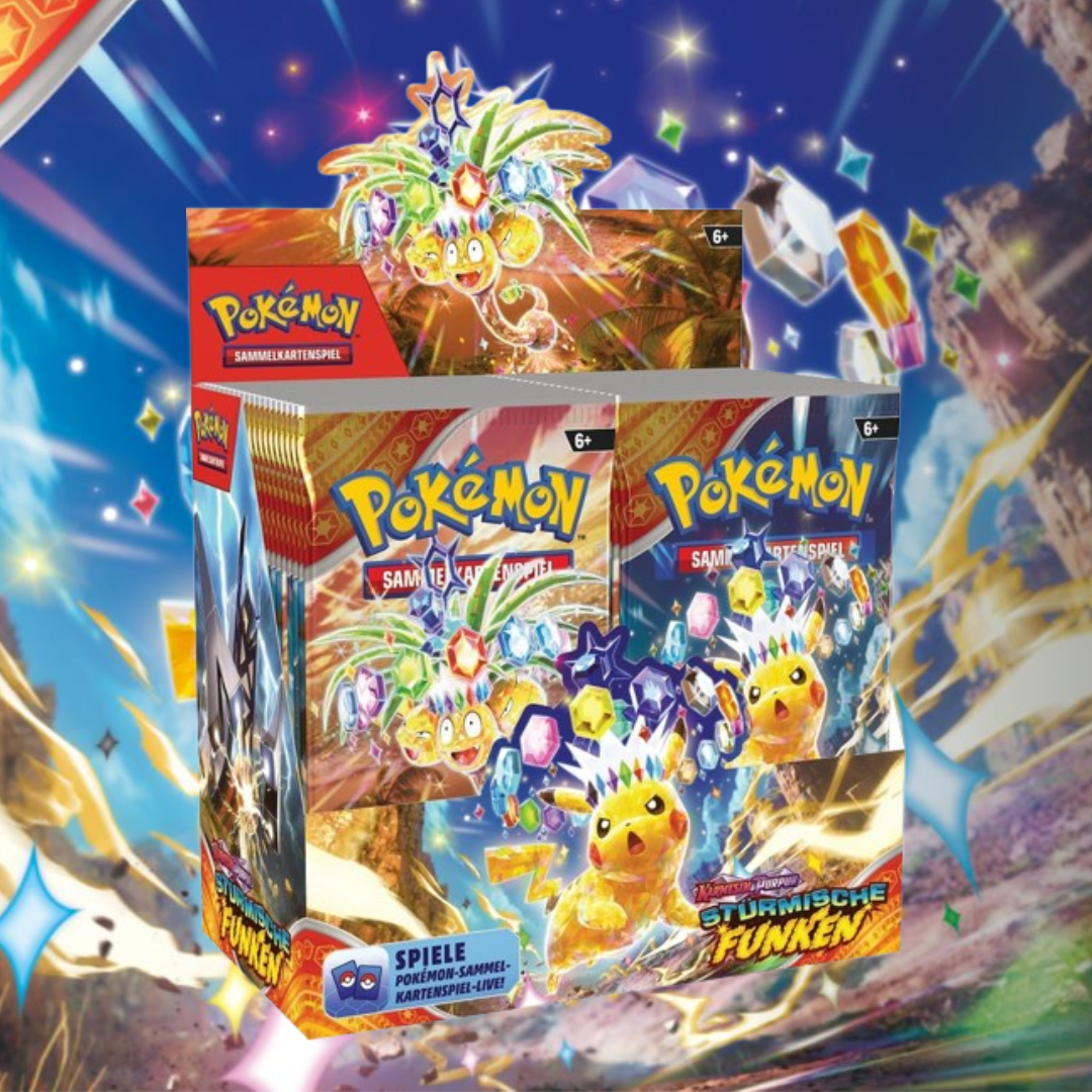 Pokemon - Karmesin & Purpur Stürmische Funken KP08 36 Booster Display (deutsch)