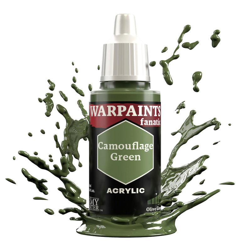 Warpaints Fanatic - Camouflage Green