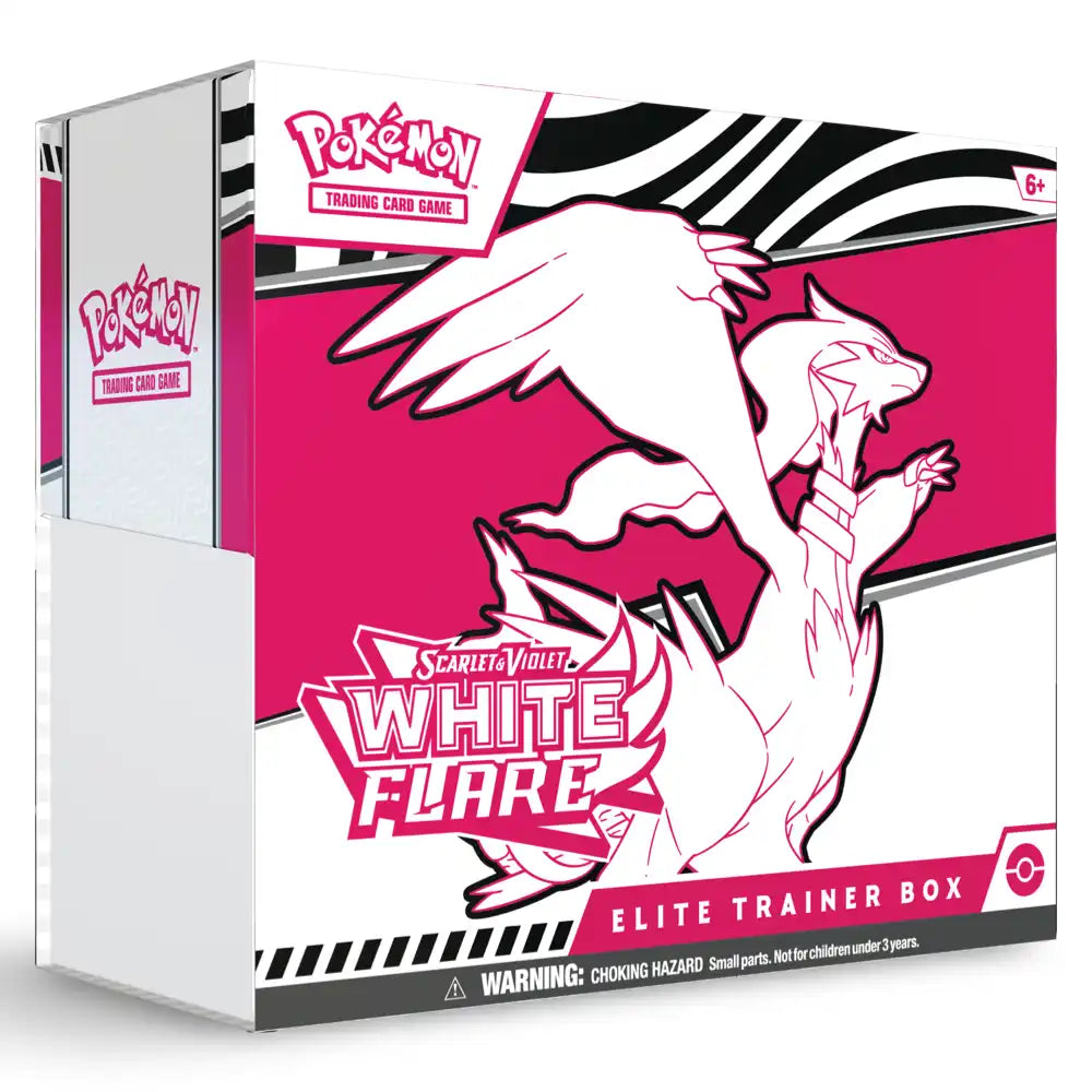 Pokemon Scarlet & Violet SV10.5 Elite Trainer Box White Flare (Englisch)