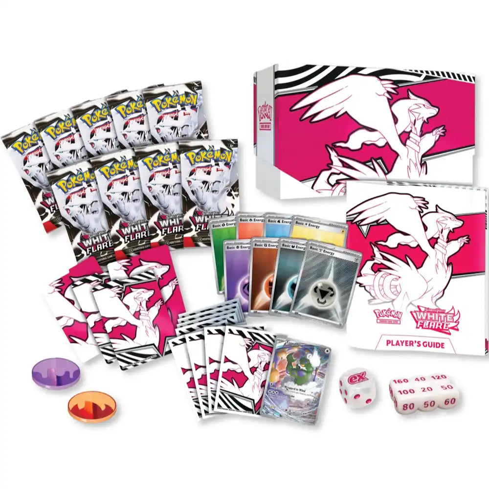 Pokemon Scarlet & Violet SV10.5 Elite Trainer Box White Flare (Englisch)