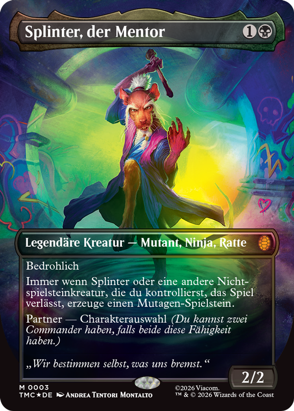 Magic The Gathering – Teenage Mutant Ninja Turtles Commander Deck (Englisch)