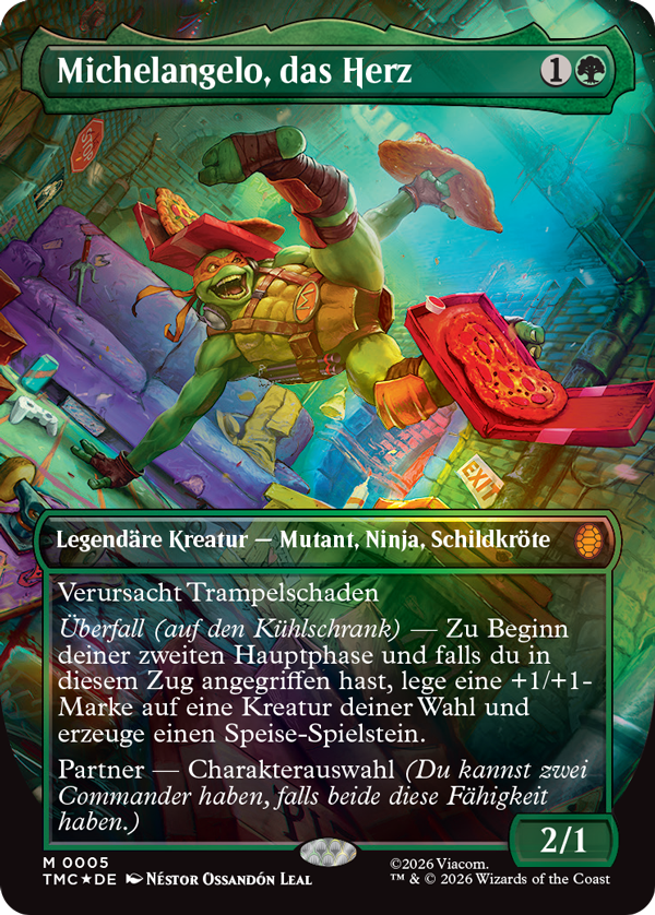 Magic The Gathering – Teenage Mutant Ninja Turtles Commander Deck (Englisch)