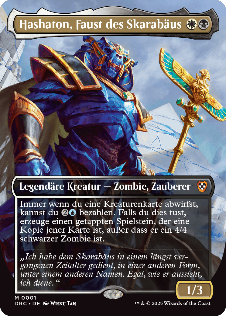 Magic the Gathering Aetherdrift Commander Deck – Ewige Macht (deutsch)