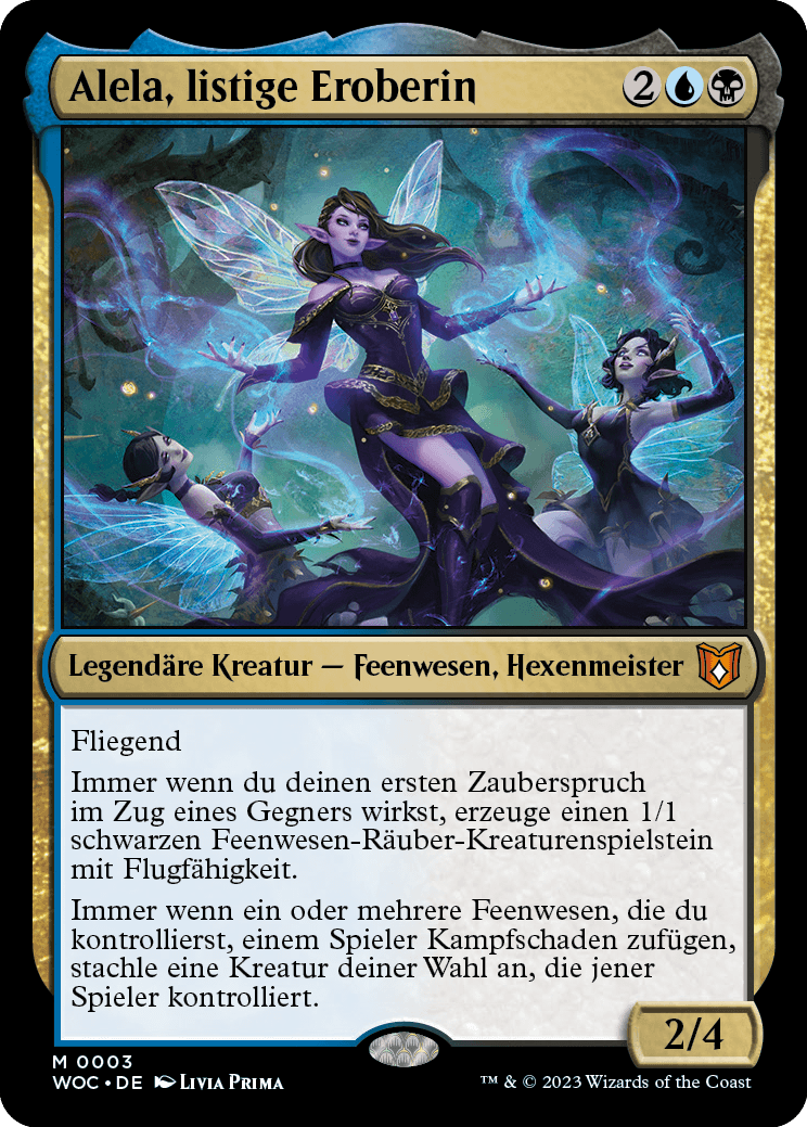 Magic The Gathering – Wilds of Eldraine – Herrschaft der Feen Commander Deck (Deutsch)