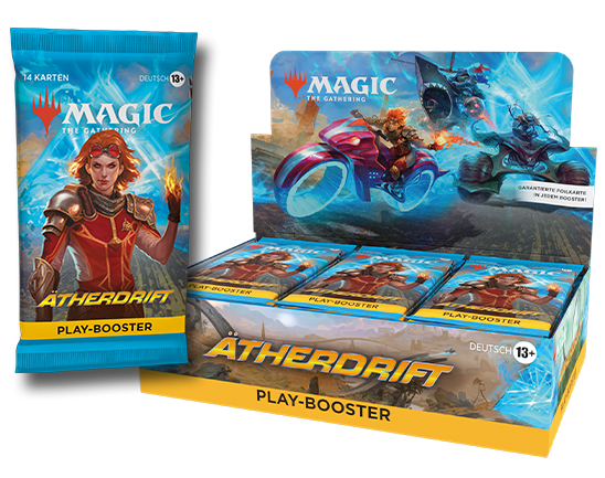 Magic the Gathering Aetherdrift Play Booster Display (deutsch)