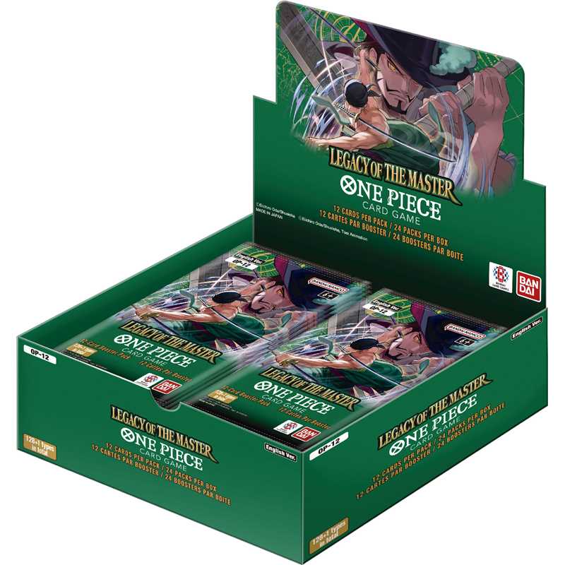 One Piece – OP12 Booster Display Legacy of the Master (Englisch)