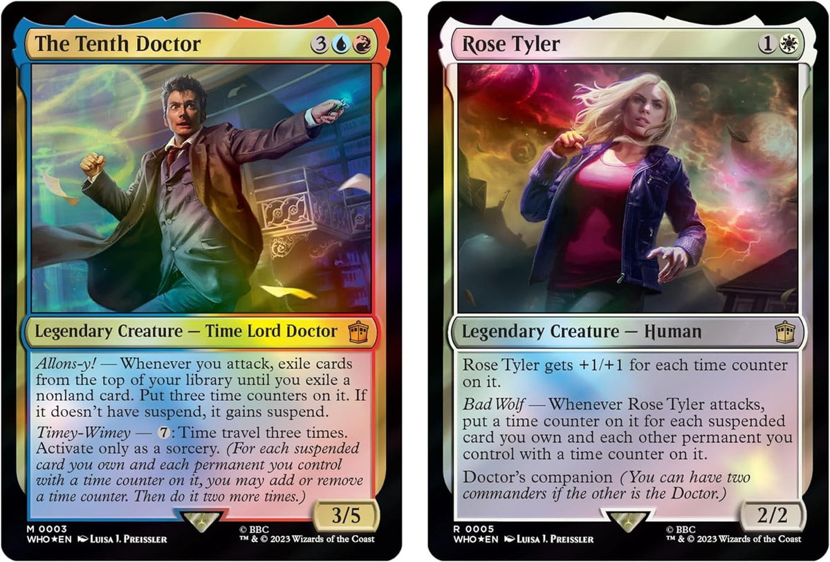 Magic The Gathering – Doctor Who Commander Deck Timey - Wimey (Englisch)