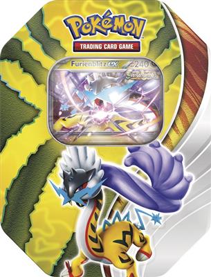 Pokemon Tin #115 Furienblitz ex (Deutsch)