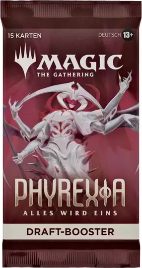 Magic The Gathering – Phyrexia - Alles wird eins Draft Booster (deutsch, Einzelbooster)