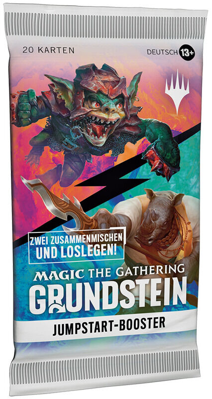 Magic The Gathering Grundstein – Jumpstart Booster (Deutsch, Einzelbooster)