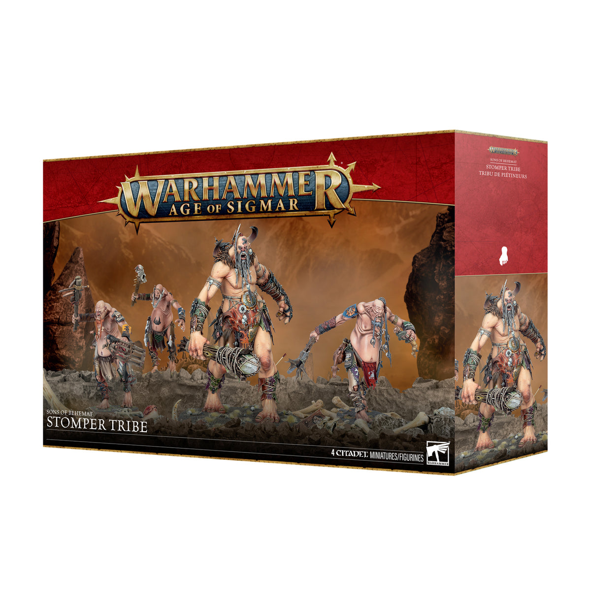 Warhammer Age of Sigmar Sons of Behemat: Stampferstamm (Stomper Tribe)