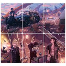 Magic the Gathering - Final Fantasy Scene Box - Camp Comrades (englisch)
