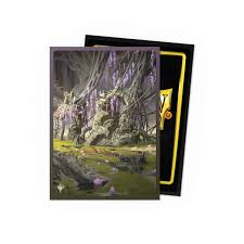 Dragon Shield Matte Dual Art Sleeves – MTG Landfall Series – Verdant Catacombs (100 Sleeves, Standardgröße)