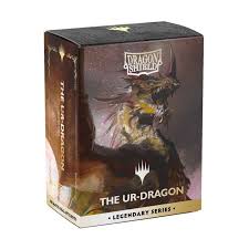 Dragon Shield Matte Dual Art Sleeves – MTG Legendary Series – The Ur-Dragon (100 Sleeves, Standardgröße)