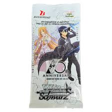 Weiss Schwarz - Animation Sword Art Online 10th Anniversary Booster Display (16 Packs) (japanisch)