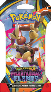 Pokemon Phantasmal Flames ME02 – Sleeved Booster Pack (Englisch)
