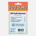 TCG Guru Soft Sleeves – 100 Kartenhüllen für Standardkarten