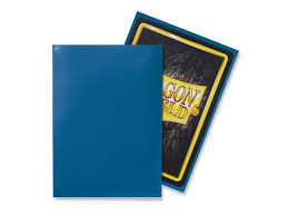 Dragon Shield - 100 Standard Size Card Sleeves - Blue Classic