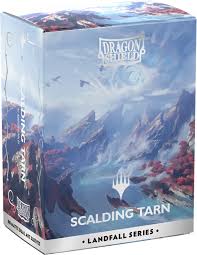 Dragon Shield Matte Dual Art Sleeves – MTG Landfall Series – Scalding Tarn (100 Sleeves, Standardgröße)