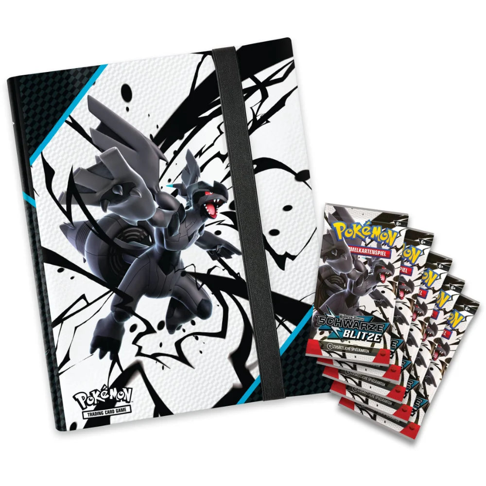 Pokemon – Karmesin & Purpur KP10.5: Schwarze Blitze – Ordner-Kollektion (Deutsch)