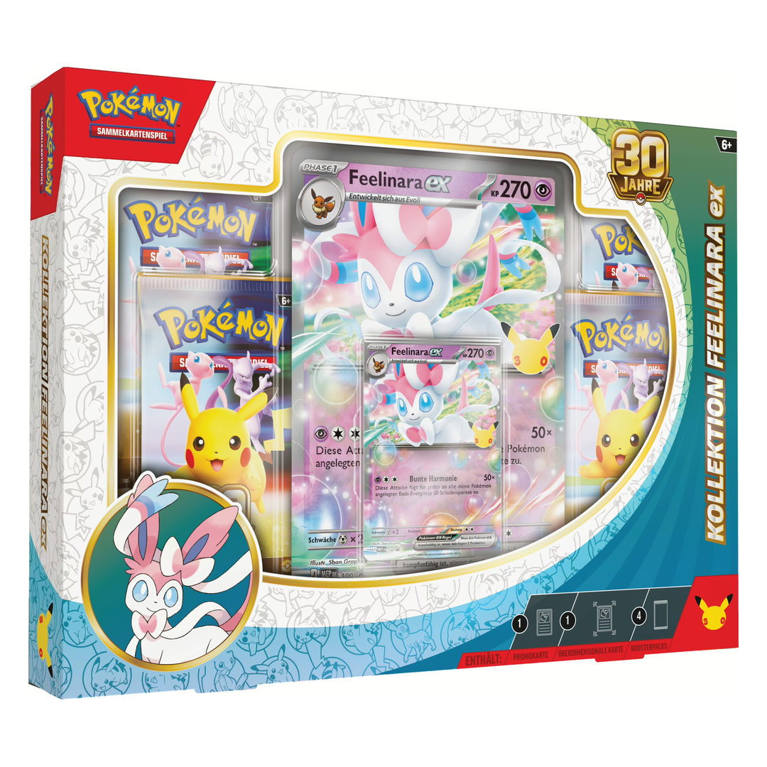 Pokémon 30 Jahre – Kollektion Feelinara-ex (deutsch)