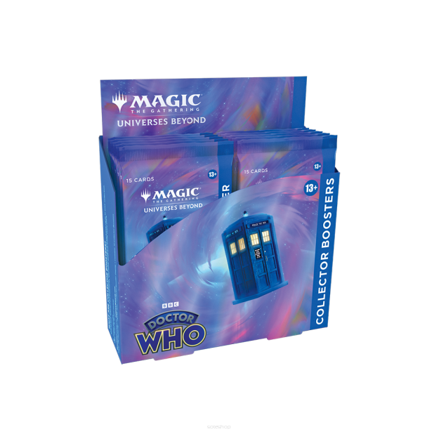 Magic the Gathering Universes Beyond Doctor Who Collector Booster Display (englisch) - Differenzbesteuerung gemäß § 25a UStG