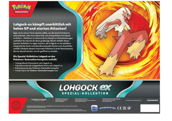 Pokemon - Lohgock ex Spezial-Kollektion (deutsch)