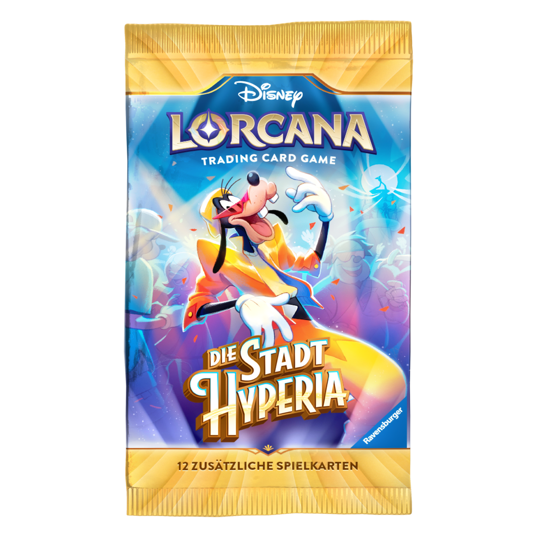 Disney Lorcana Die Stadt Hyperia Booster Deutsch – Goofy