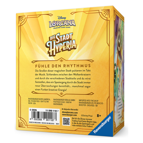 Prerelease Pack Die Stadt Hyperia – Rückseite