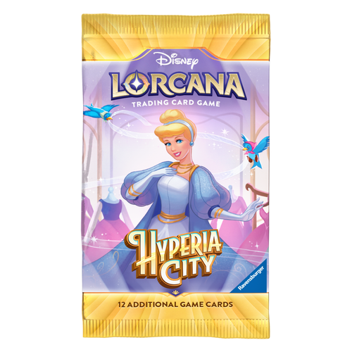Disney Lorcana Hyperia City Booster Englisch – Cinderella