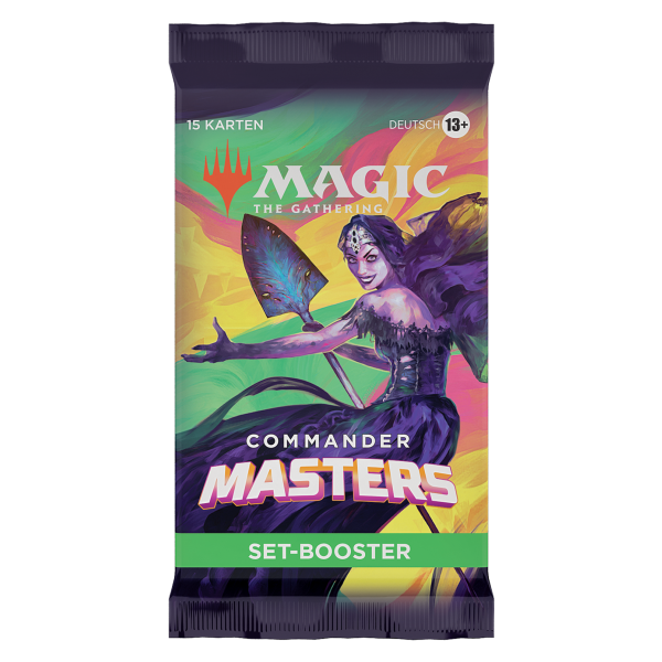Magic The Gathering – Commander Masters Set Booster (Englisch, Einzelpack)