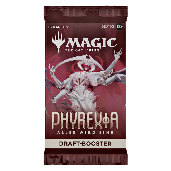 Magic The Gathering – Phyrexia - Alles wird eins Draft Booster (deutsch, Einzelbooster)