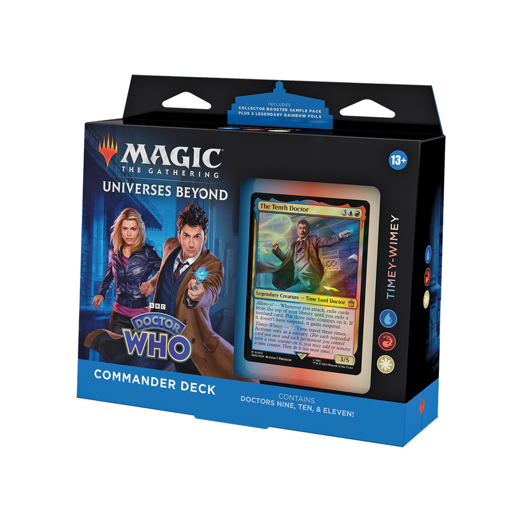 Magic The Gathering – Doctor Who Commander Deck Timey - Wimey (Englisch)