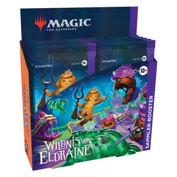 Magic the Gathering Wildnis von Eldraine Sammler Booster Display (deutsch)