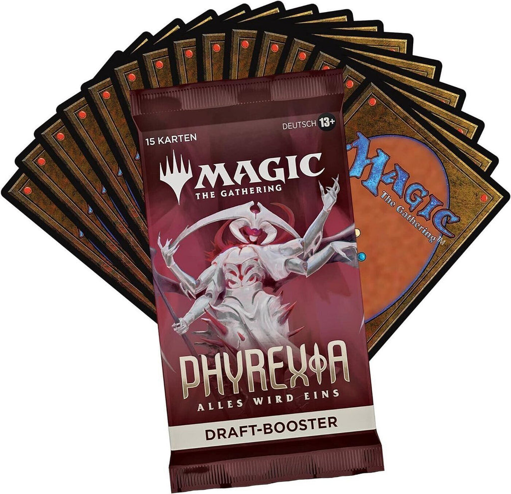 Magic The Gathering – Phyrexia - Alles wird eins Draft Booster (deutsch, Einzelbooster)