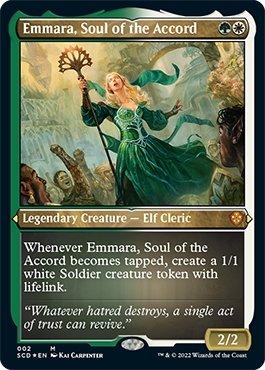 Magic The Gathering Starter Commander Deck – Token Triumph (englisch)