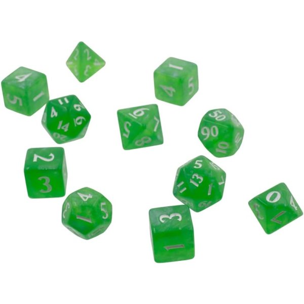 Ultra Pro - Eclipse 11 Dice Set - Lime Green