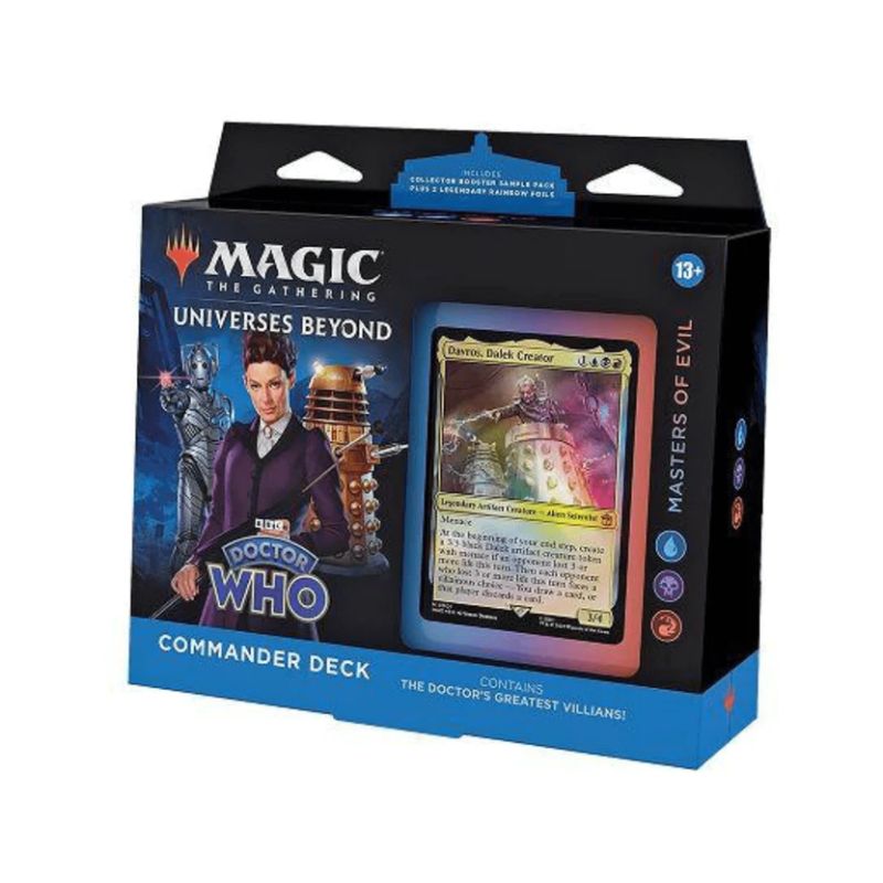 Magic The Gathering – Doctor Who Commander Deck Masters of Evil (Englisch)