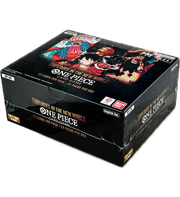 One Piece Card Game – The Four Emperors Display (24 Booster, OP09, englisch)