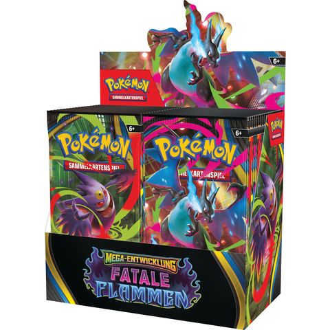 Pokemon ME02 Mega Entwicklung – Fatale Flammen Display (deutsch)