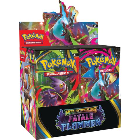 Pokemon ME02 Mega Entwicklung – Fatale Flammen Display (deutsch)