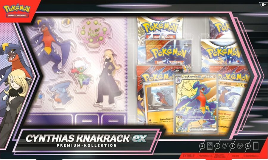 Pokemon Cynthias Knakrack ex Premium Kollection (deutsch)