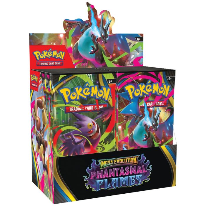 Pokemon ME02 Mega Evolution – Phantasmal Flammes Display (englisch)